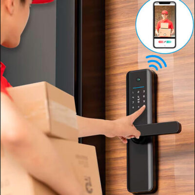 Innovación en seguridad: Cerradura C3 con apertura remota y cámara integrada